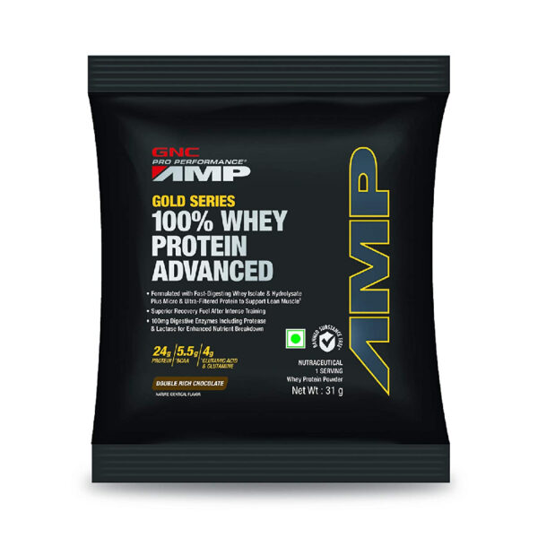GNC Amp Double Rich Chocolate, 31gm