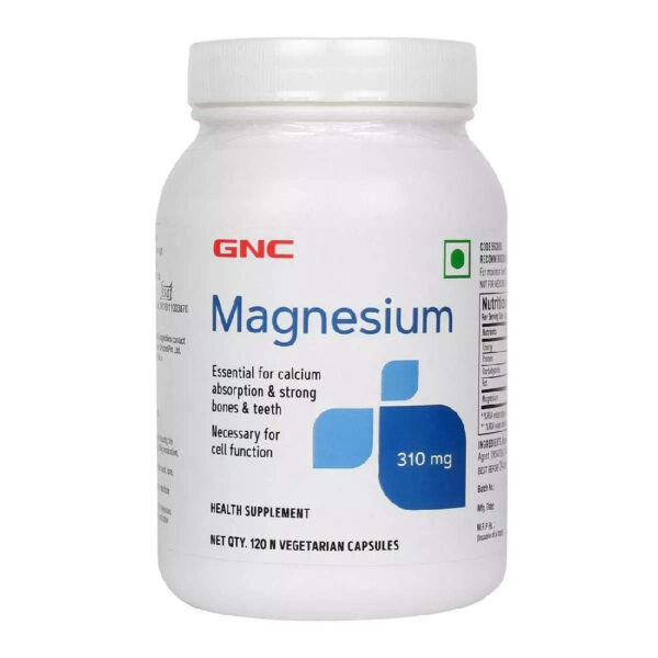 GNC Magnesium, 120caps