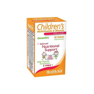 Health Aid Children's MultiVitamins And Minerals chewable Tablet, 30tabs