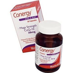 Health Aid Conergy CoQ-10 30mg, 30 tabs