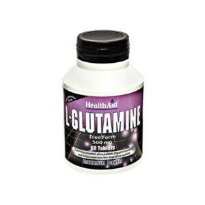 Health Aid L-Glutamine 500mg, 60tabs