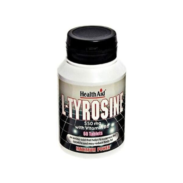 Health Aid L-Tyrosine 550mg, 60tabs