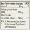 Health Aid MSM 1000mg, 90tabs - Image 8