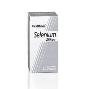 Health Aid Selenium 200mcg, 60tabs