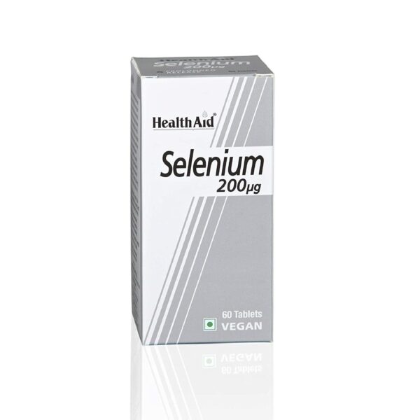 Health Aid Selenium 200mcg, 60tabs
