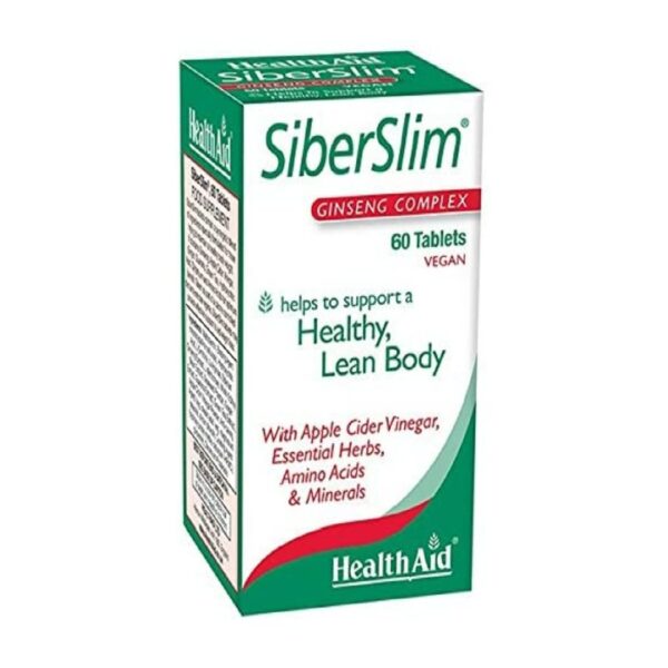 Health Aid SiberSlim Ginseng Complex, 60tabs