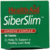 Health Aid SiberSlim Ginseng Complex, 60tabs - Image 6