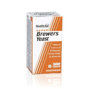 Health Aid Super Brewers Yeast, 500tabs