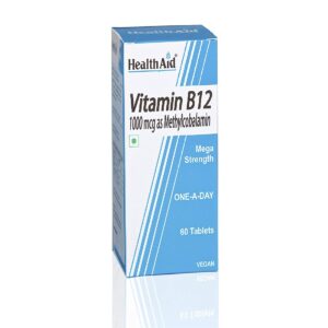 Health Aid Vitamin B12 1000mcg, 60tabs