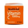 Health Aid Vitamin C 1000mg chewable Tablet, 60tabs - Image 6