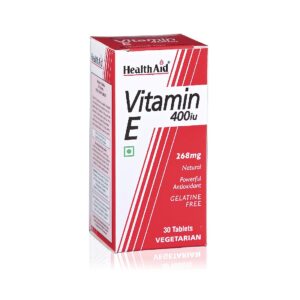 Health Aid Vitamin E 400 IU, 30tabs