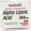 Health Aid Alpha Lipoic Acid 250mg, 60caps - Image 5