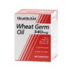 Health Aid Wheat Germ Oil 340mg, 60caps - Image 2