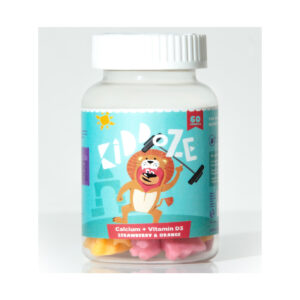 Kiddoze Calcium & Vitamin D3 Gummies, 60pieces