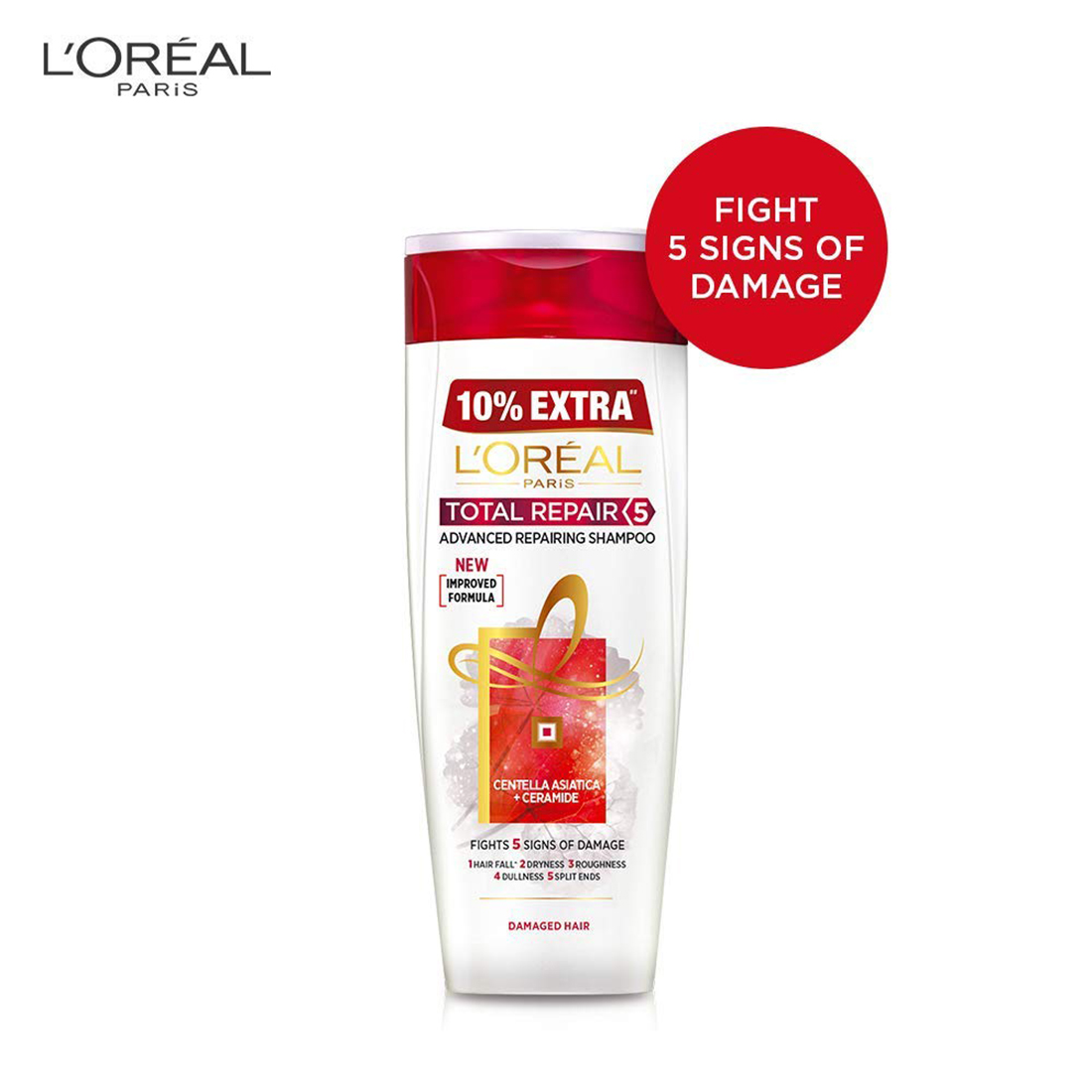 L'Oreal Paris Total Repair 5 Shampoo, 396ml - Image 3