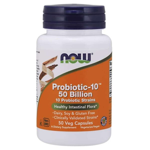 Now Probiotic-10 capsule, 50caps