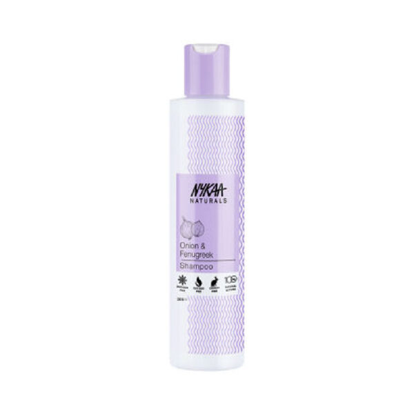 Nykaa Naturals Shampoo Onion & Fenugreek, 200ml