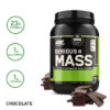 ON Serios Mass Weight Gainer Chocolate Powder, 3lbs - Image 5