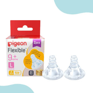 Pigeon Flexible Nipple (L) 88125, 2pieces