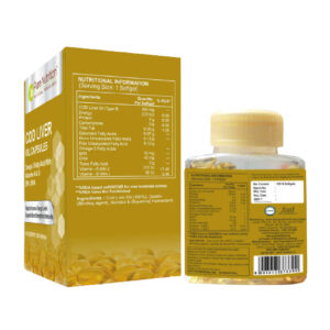 Pure Nutrition Cod Liver Oil, 120caps