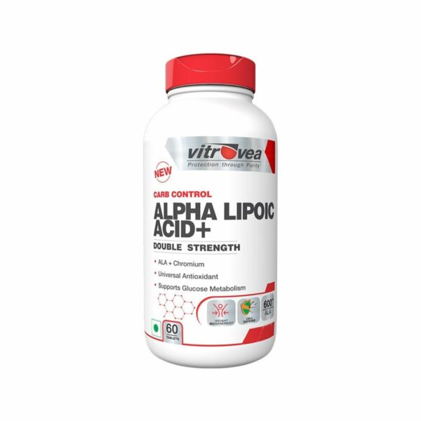 Vitrovea Alpha Lipoic Acid Plus Double Strength 600mg, 60tabs