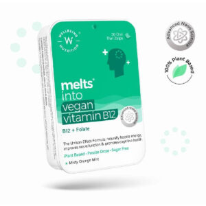 Wellbeing Nutrition Melts Vegan Vit- B12 Strips