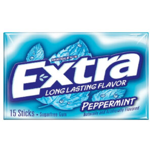 Wrigley's Extra Peppermint Sugarfree Gum, 1pack