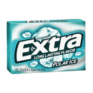 Wrigley's Extra Polar Ice Sugarfree Gum, 1pack