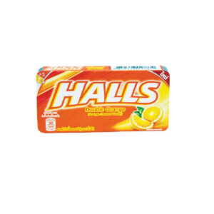 Halls Candy Double Orange, 1pack
