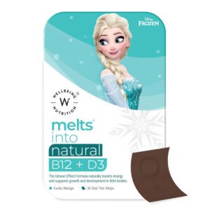 Wellbeing Nutrition Disney Frozen Natural B12 + D3, 30strips