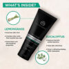 The Man Company Lemongrass & Eucalyptus Face Scrub, 75gm - Image 2