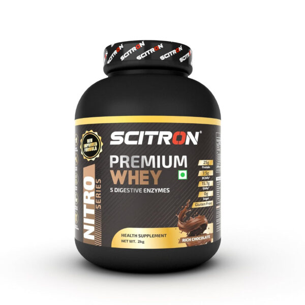 Scitron Nitro Series Premium Whey (Rich Chocolate), 2kg