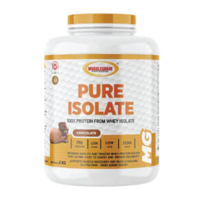 MuscleGrade Pure Isolate Chocolate Powder, 2kg