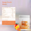Wellbeing Nutrition Beauty Collagen (Mango peach), 250gm - Image 6