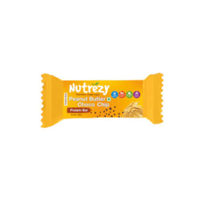 Nutrezy Peanut Butter Chocochip Bar, 50gm