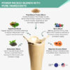 Wellbeing Nutrition Superfood French Vanilla Caramel Plant Protein, 500gm - Image 2