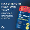 Carbamide Forte Melatonin 10mg Vegetarian Gummies, 60gummies - Image 6