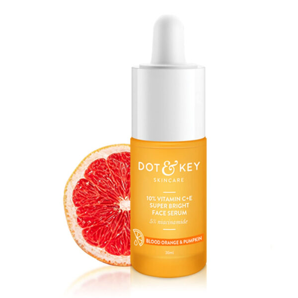 Dot & Key 10% Vitamin C+E, 5% Niacinamide Face Serum For Glowing Skin Fights Pigmentation Dark Spot, 30ml