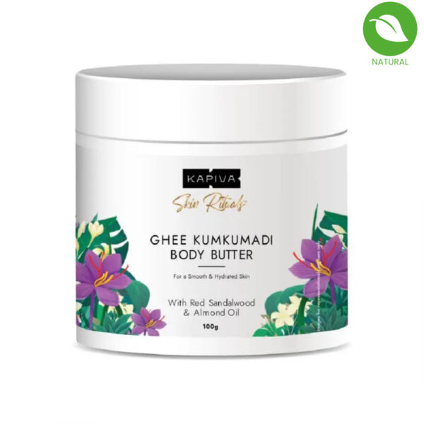 Kapiva Skin Rituals Ghee Kumkumadi Body Butter, 100gm