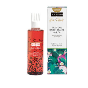 Kapiva Hair Rituals Onion Brahmi Hair Oil, 200ml
