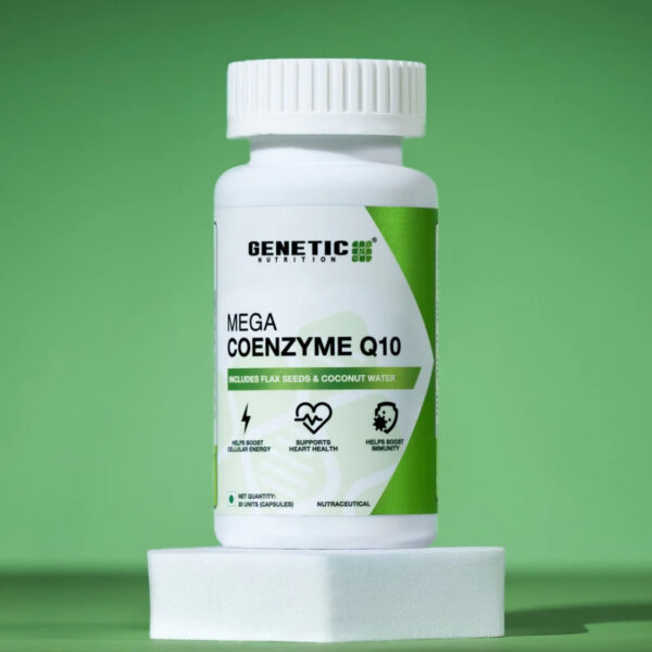 Genetic Nutrition Coenzyme Q10, 30caps