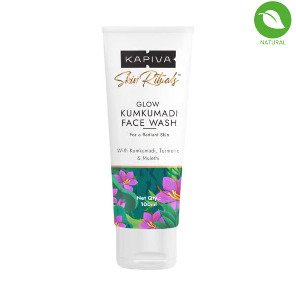 Kapiva Skin Rituals Glow Kumkumadi Face Wash, 100ml