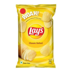 Lay's Classic Salted Chips, 90gm