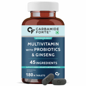 Carbamide Forte Multivitamin with Probiotics & Ginseng (Novosules-Daily), 180tabs