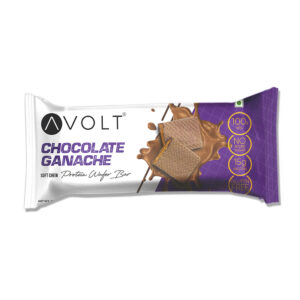 Avolt Chocolate Ganache Protein Wafer Bar, 50gm