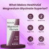 HealthAid Magnesium Glycinate, 60tabs - Image 3