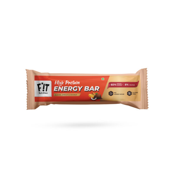 Fit Nutrition Almond, Apricot & Coconut Energy Bar, 35gm
