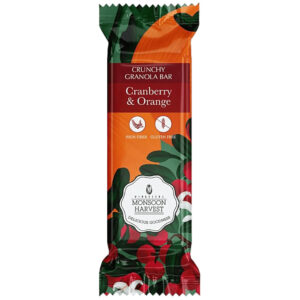 Wingreens Harvest Crunchy Granola Bar (Cranberry Orange), 40gm