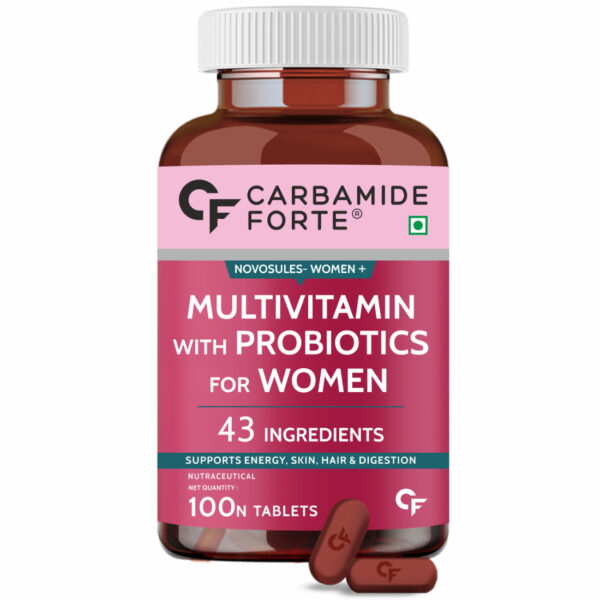 Carbamide Forte Multivitamin with Probiotics For Women (Novosules- Women+), 100tabs