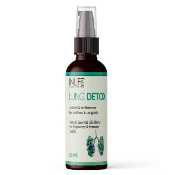 Inlife Lung Detox Ayurvedic Essential Oils Blend, 50Ml